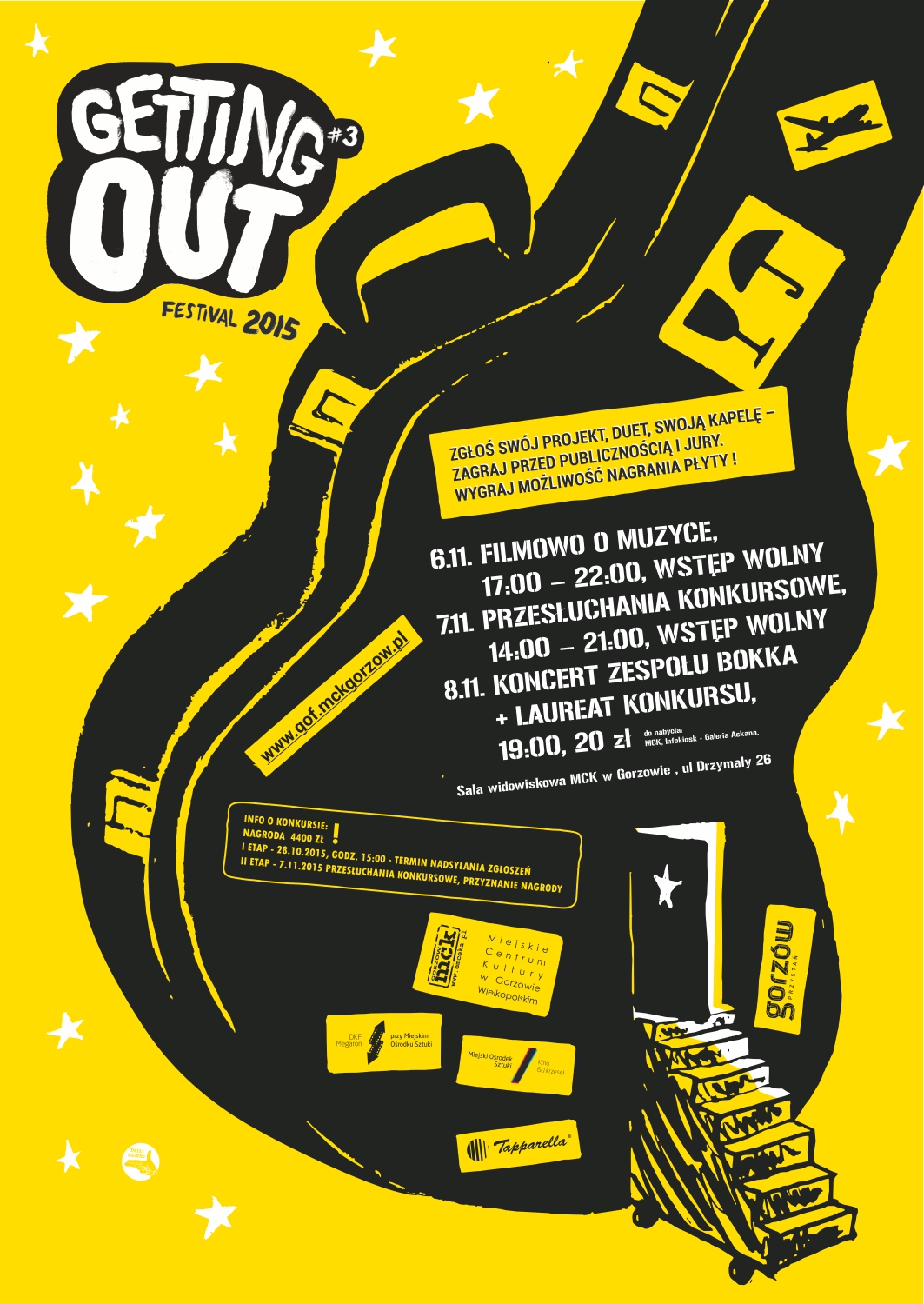 Grafika wpisu Getting Out Festival 2015 – III edycja