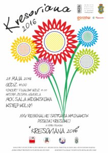 Grafika wpisu XXIV Regionalne Spotkania Wykonawców Piosenki Kresowej im. Piotra Frankowa „Kresoviana 2016”