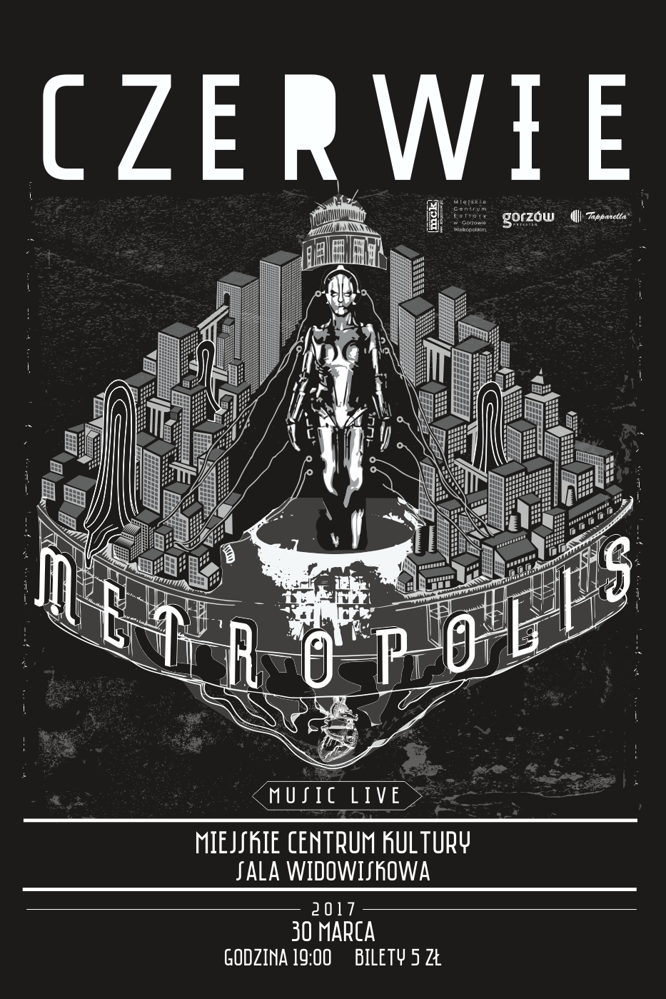 Grafika wydarzenia Czerwie “Metropolis”