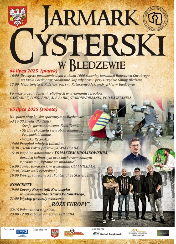 2025.07.04 Jarmark Cysterski z udziałem Chóru Cantabile