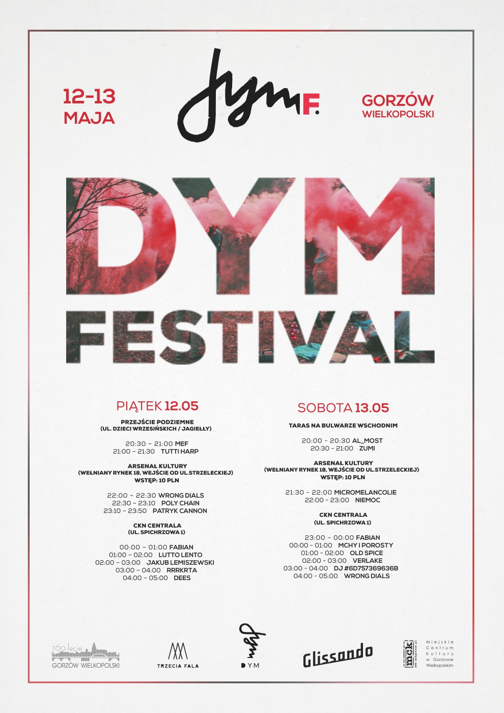 Grafika wydarzenia Pierwsza edycja Festiwalu DYM
