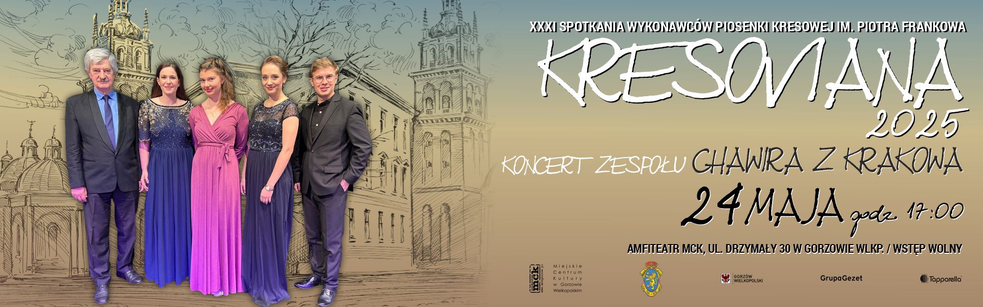 2025.05.24 Koncert zespołu Chawira - Kresoviana 2025 baner