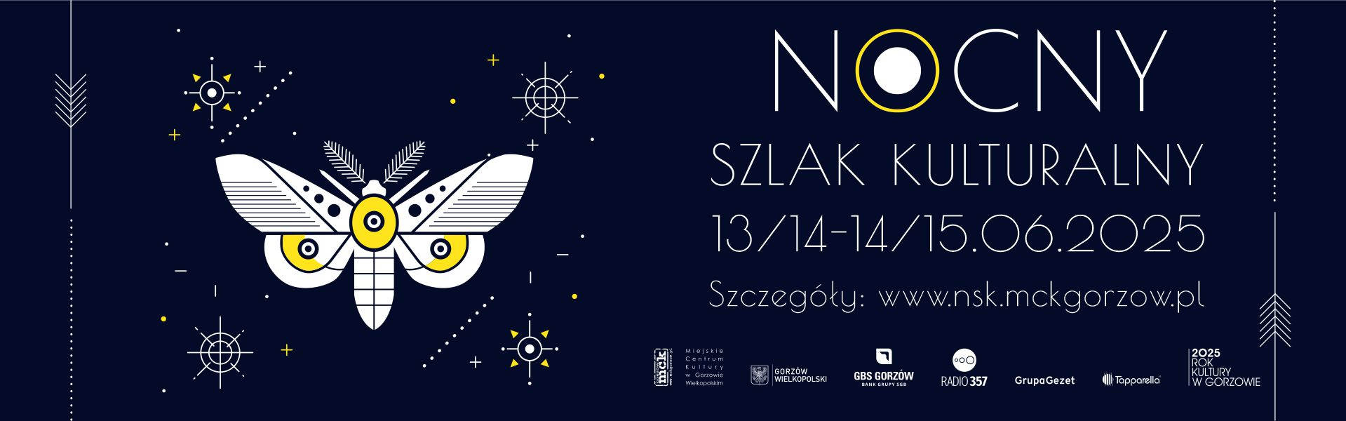2025.06.13-14 2025.06.13-14 Nocny Szlak Kulturalny 2025 baner