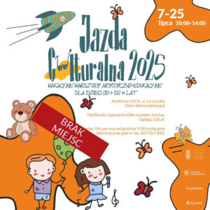 Grafika wpisu Jazda Coolturalna 2025 [BRAK MIEJSC]