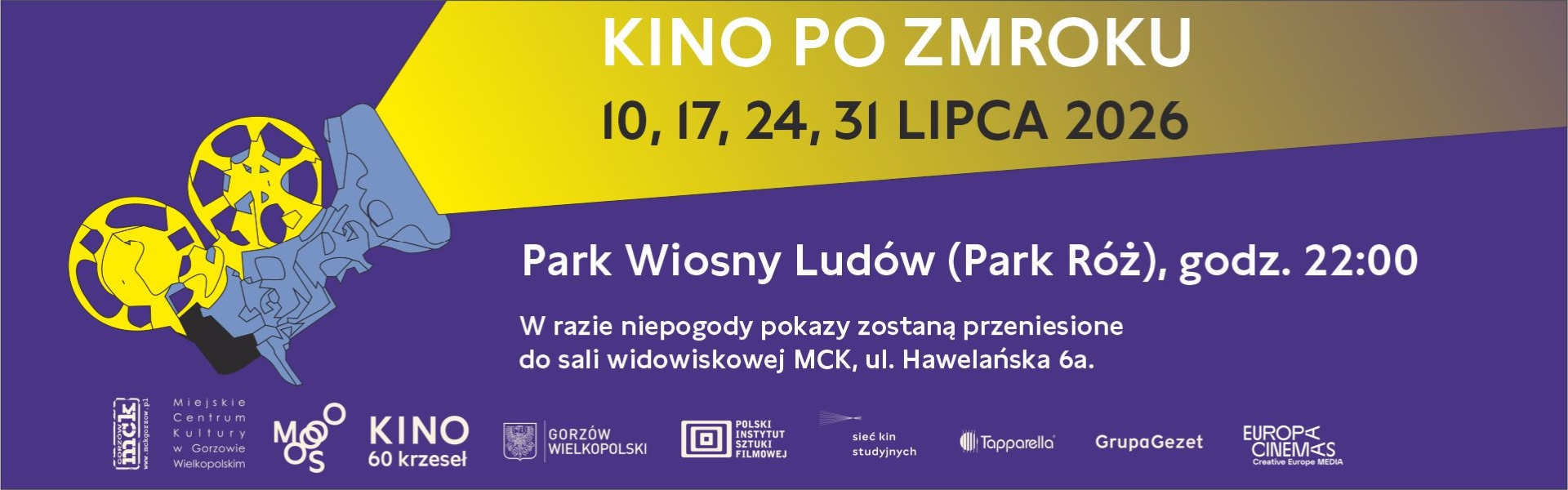 2026.07 Kino po zmroku baner