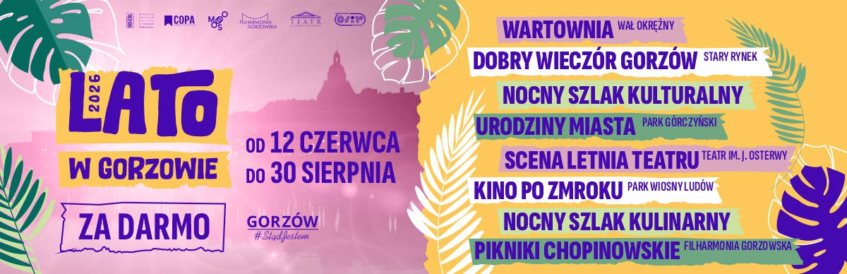 2026 Lato w Gorzowie baner