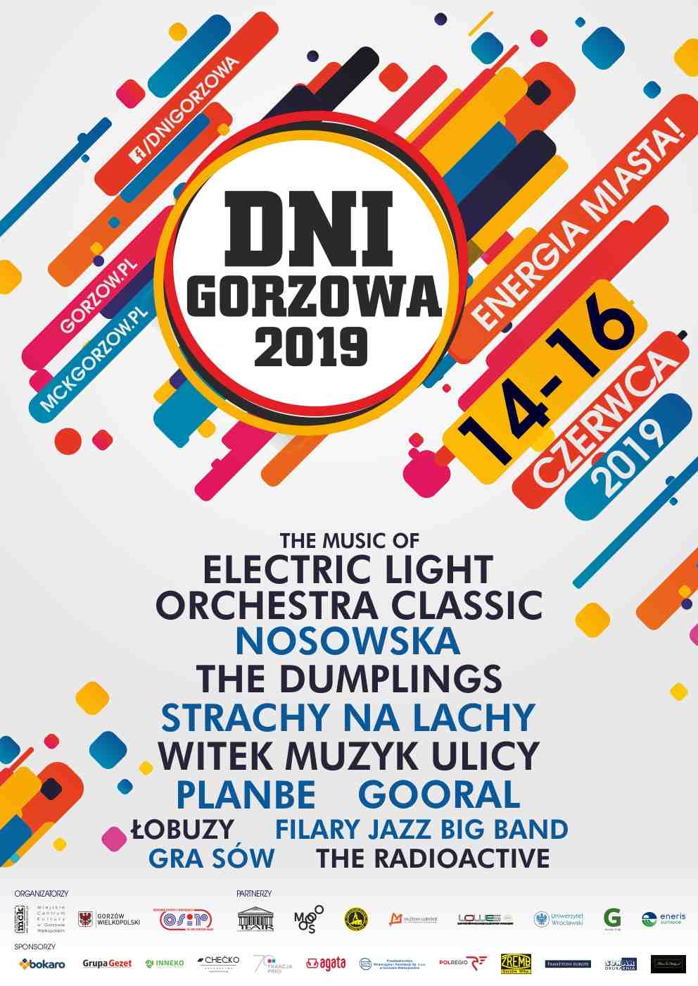 Grafika wydarzenia Dni Gorzowa 2019 – Energia Miasta