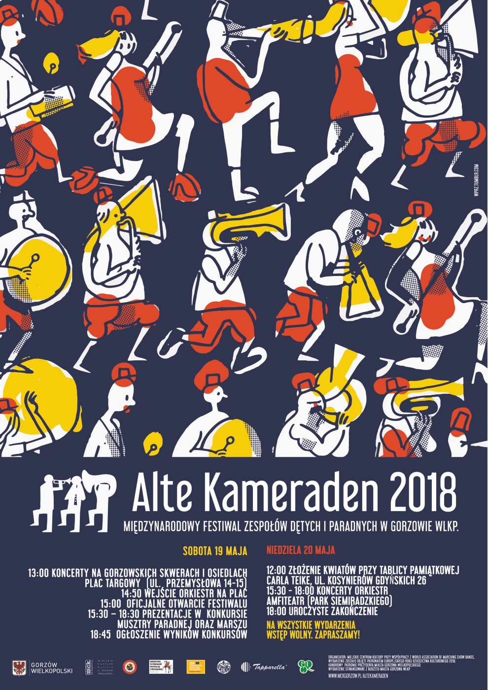 Grafika wpisu Alte Kameraden 2018 – program i patronaty