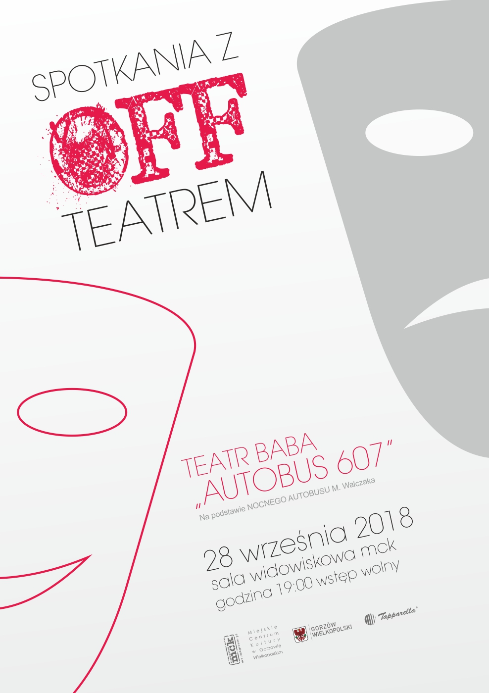 Grafika wydarzenia „Spotkania z Offteatrem” – Teatr BABA