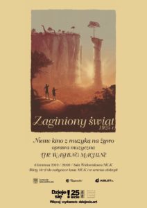 Grafika wpisu Nieme kino z muzyką na żywo – „Zaginiony świat”