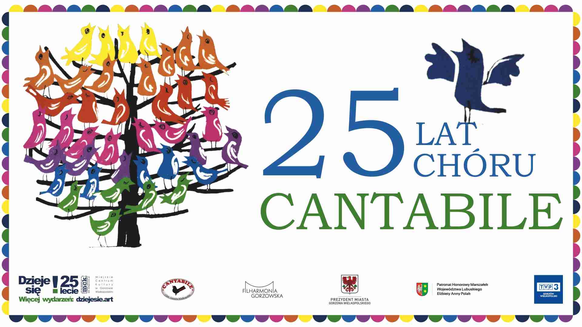 Grafika wydarzenia 25 lat chóru Cantabile