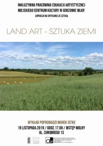 Grafika wpisu Spotkania ze sztuką: LAND ART – Sztuka Ziemi