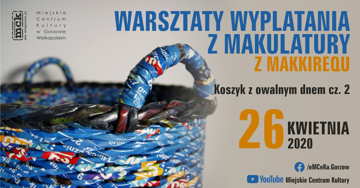 Grafika wpisu Warsztaty z makkireQu – 26 kwietnia 2020 – zapis wideo