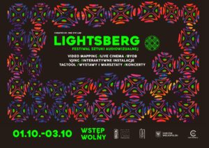 Grafika wpisu LIGHTSBERG – Festiwal Światła i Sztuki Audiowizualnej