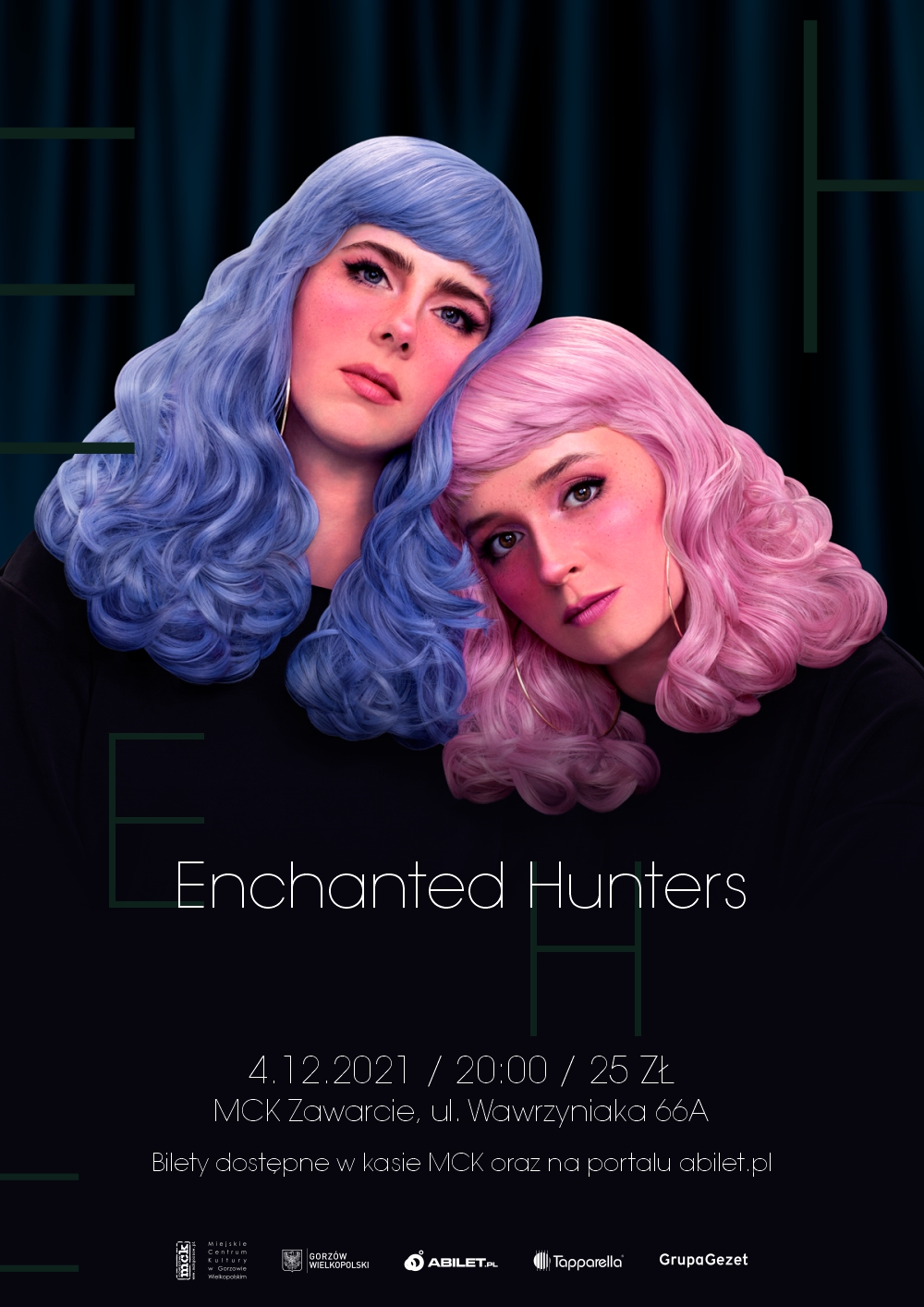 Grafika wydarzenia Enchanted Hunters- koncert w MCK Zawarcie