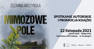 Grafika wpisu Spotkanie autorskie z Zuzanną Arczyńską