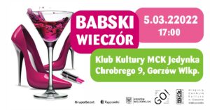 Grafika wpisu „Babski wieczór” – wydarzenie odwołane!