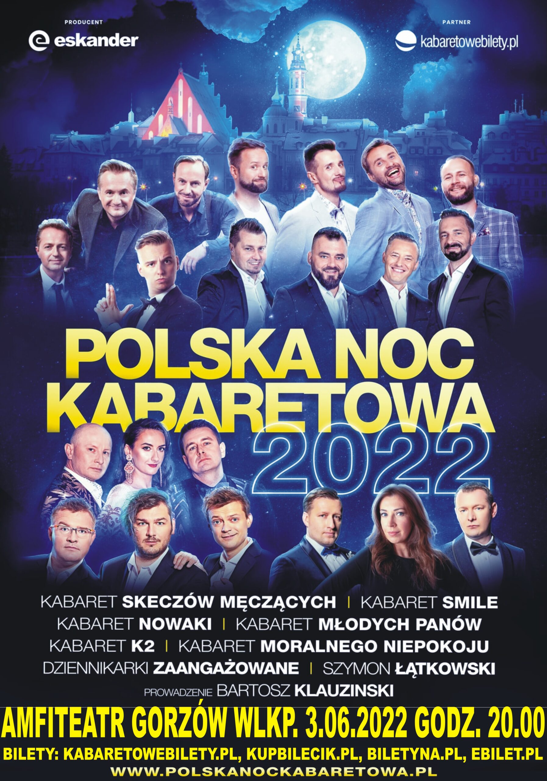 Grafika wydarzenia Polska Noc Kabaretowa 2022