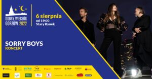 Grafika wpisu Dobry Wieczór Gorzów – koncert zespołu Sorry Boys