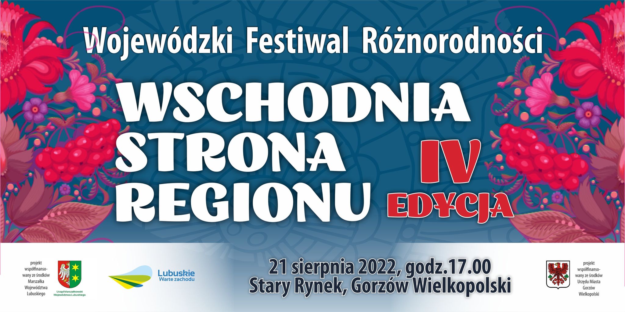 Grafika wydarzenia Dobry Wieczór Gorzów – Wojewódzki Festiwal Różnorodności „Wschodnia Strona Regionu”