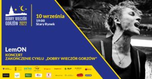 Grafika wpisu Zakończenie cyklu Dobry Wieczór Gorzów – koncert zespołu LemON