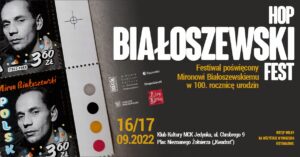 Grafika wpisu Hop Białoszewski Fest