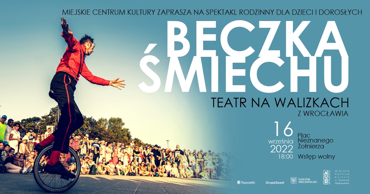 Grafika wydarzenia „Beczka Śmiechu”- Teatr Na Walizkach z Wrocławia – spektakl rodzinny, dla dzieci i dorosłych