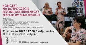 Grafika wpisu Koncert na rozpoczęcie sezonu kulturalnego zespołów seniorskich