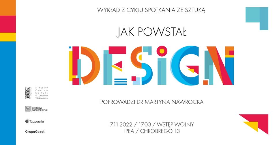 Grafika wydarzenia Jak powstał DESIGN