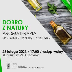 Grafika wpisu Dobro z natury – aromaterapia