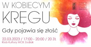 Grafika wpisu W kobiecym kręgu – Gdy pojawia się złość