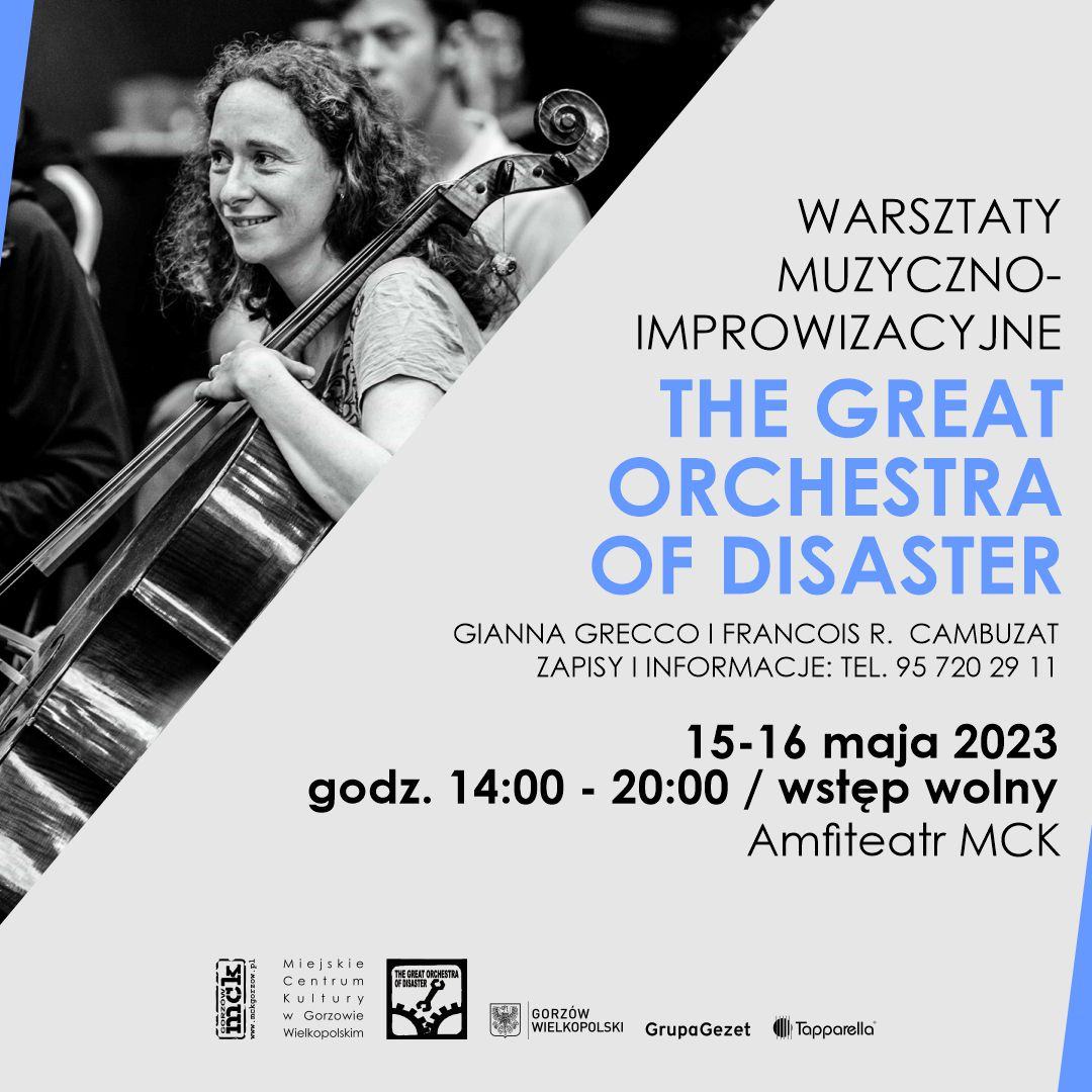 Grafika wydarzenia Warsztaty z Great Orchestra of Disaster