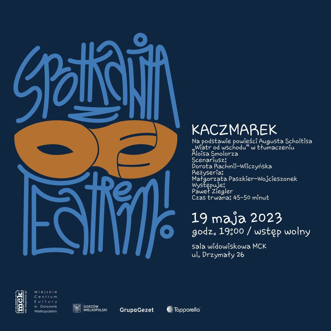 Grafika wpisu Spotkania z OFF Teatrem – „Kaczmarek”