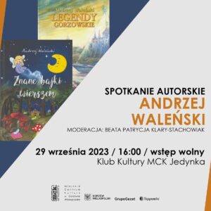 Grafika wpisu Andrzej Waleński – spotkanie autorskie