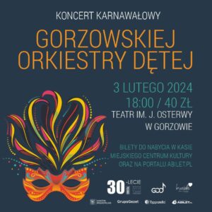 Grafika wpisu Koncert Karnawałowy Gorzowskiej Orkiestry Dętej