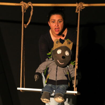 Zdjęcie - 2024.02.10 Teatralne podwieczorki dla najmłodszych „O jeżyku, który nie bał się marzyć”