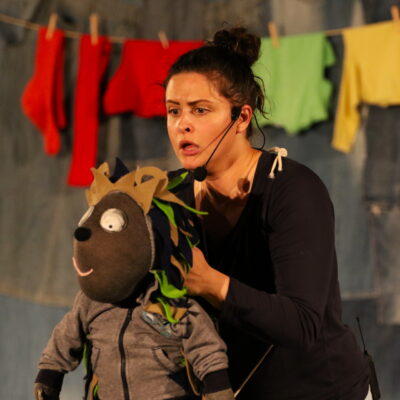 Zdjęcie - 2024.02.10 Teatralne podwieczorki dla najmłodszych „O jeżyku, który nie bał się marzyć”