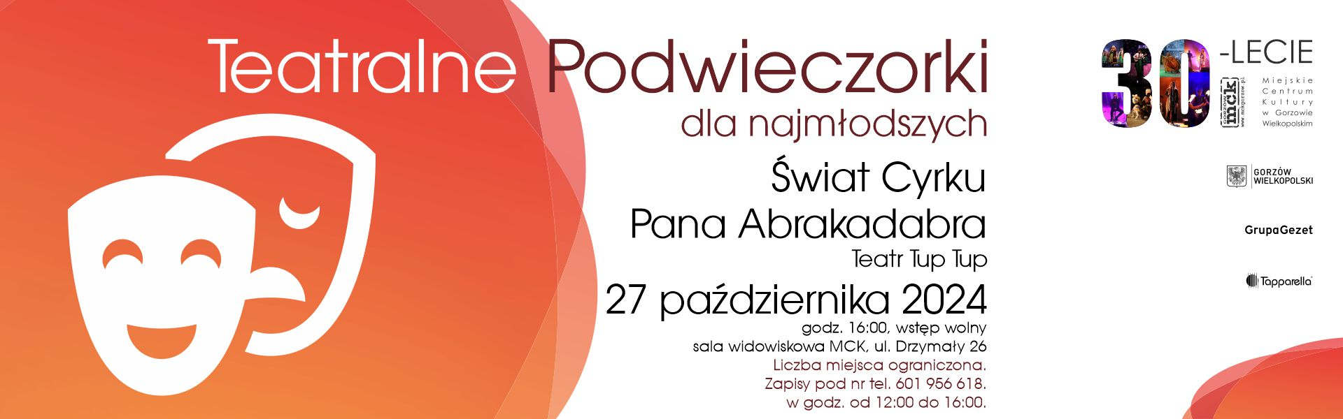 2024.10.27 Teatralne Podwieczorki dla najmłodszych - 