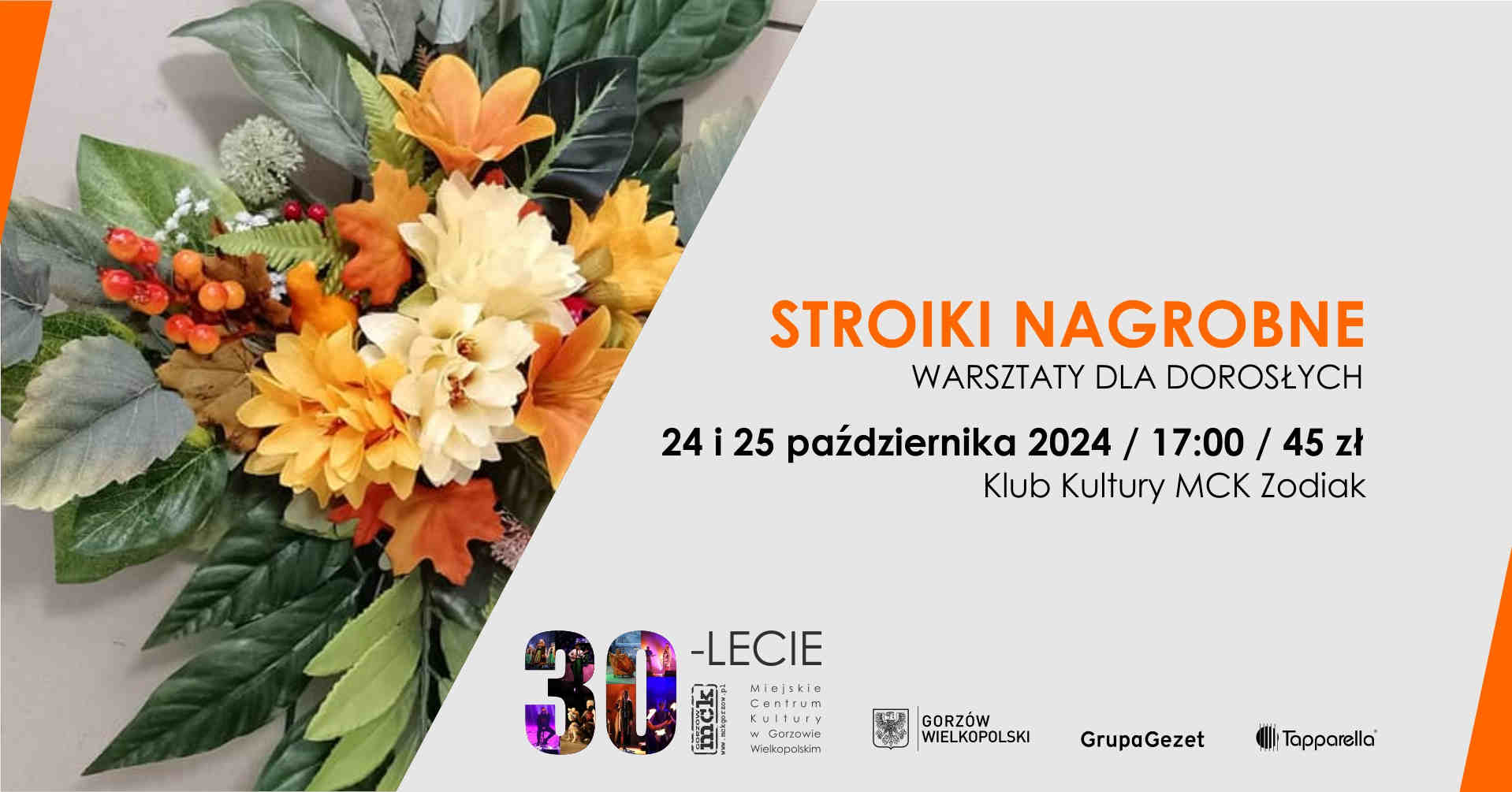 Grafika wydarzenia Stroiki nagrobne – warsztaty dla dorosłych