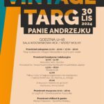 2024.11.30 Vintage Targ w MCK - Panie Andrzejku! - plakat