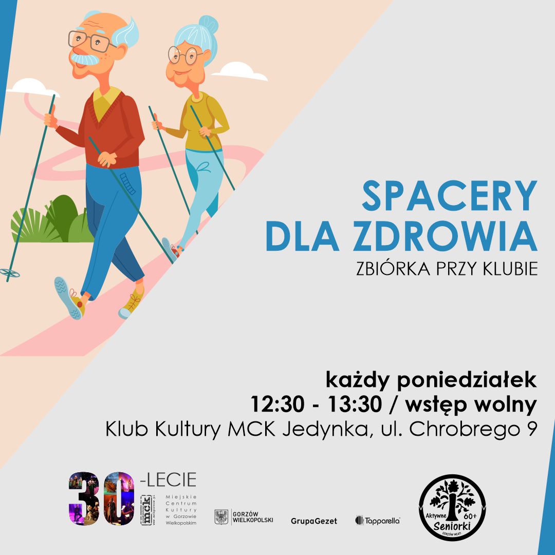 Grafika wydarzenia Spacery dla zdrowia