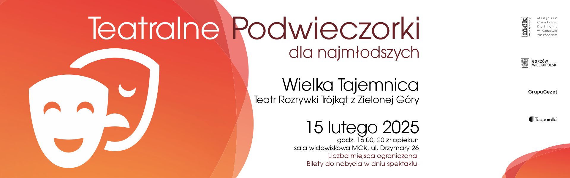 2025.02.15 Teatralne Podwieczorki dla najmłodszych - 