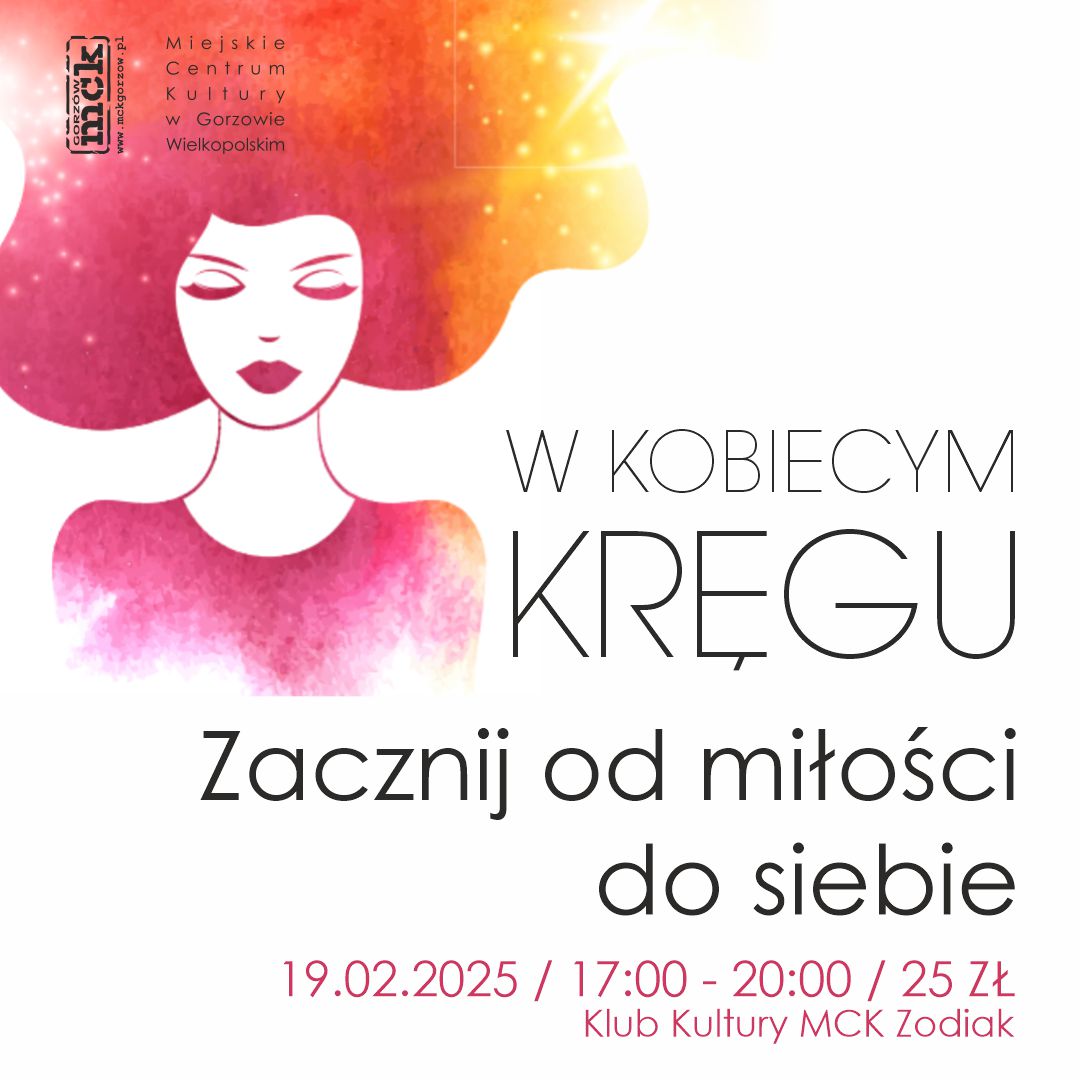 Grafika wydarzenia W Kobiecym Kręgu – Zacznij od miłości do siebie