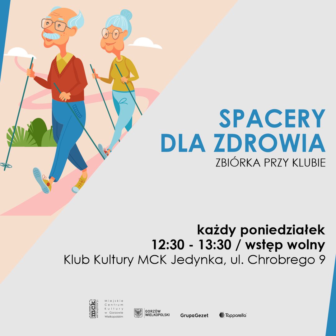 Grafika wydarzenia Spacery dla zdrowia