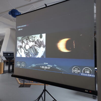 Zdjęcie - 2025.06.25 Transmisja startu lotu w kosmos w SOWA Gorzów Wlkp.