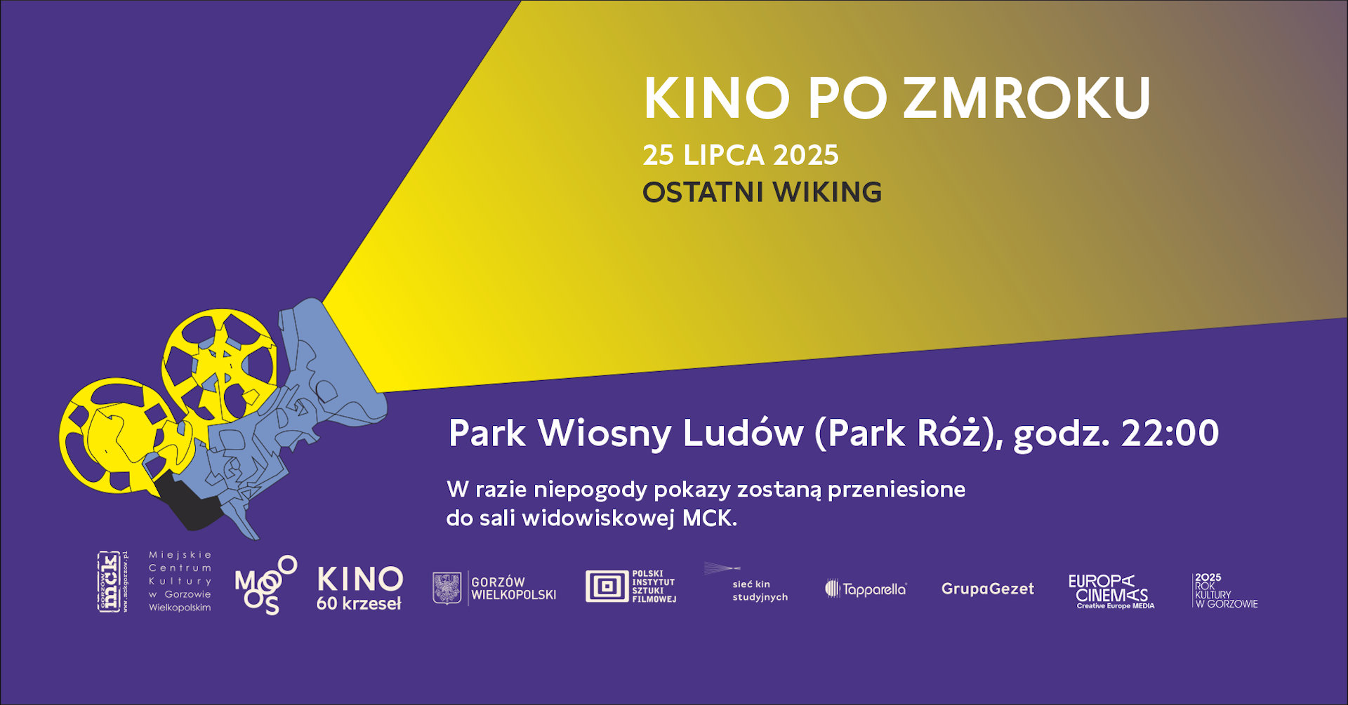 Grafika wydarzenia Kino po zmroku 2025 – Ostatni wiking