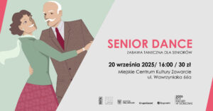 Grafika wpisu Senior Dance – zabawa dla seniorów
