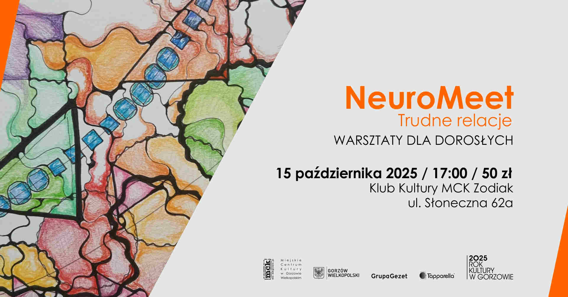 Grafika wpisu NeuroMeet – Trudne relacje – warsztaty dla dorosłych