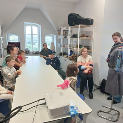 Zdjęcie - 2025.10.12 Z harcerską duszą – warsztaty familijne w SOWA Gorzów Wielkopolski