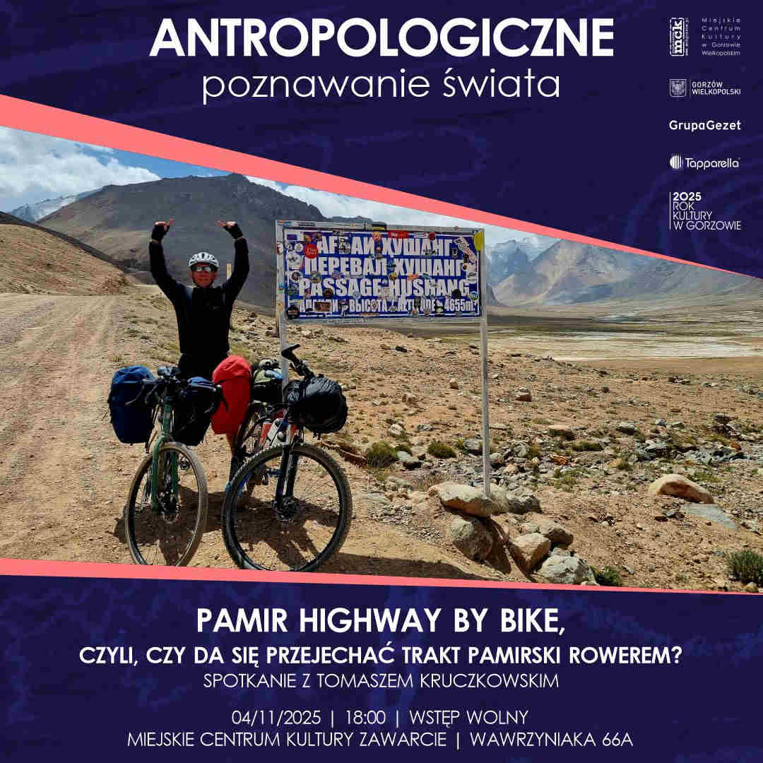 Grafika wydarzenia „Antropologiczne poznawanie świata” – spotkanie z Tomaszem Kruczkowskim